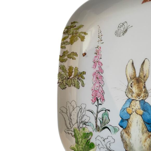 NEW Beatrix Potter Peter Rabbit Melamine Easter Dinner Plates 10" Set of 4 - Picture 6 of 14